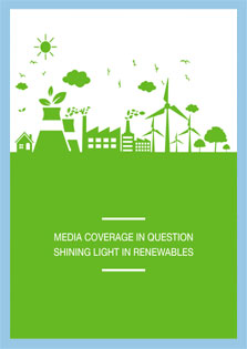 This study looks at the media's coverage of renewable energy and aims to understand how its significance is regarded in the mainstream newsrooms in order to ensure that the media plays an effective role in promoting a green transition. To get a comprehensive assessment of news coverage on renewable energy compared to the broader issues of climate change, environment, and non-renewable energy, it analysed 496 news pieces published over three years from 2020 to 2022 in ten leading media outlets. Out of the items analyzed, it was discovered that just 4% of the coverage focused on renewable energy, with 75% of the coverage coming from newspapers. To improve the caliber of the issue's coverage, it suggests creating a pool of journalists with pertinent experience and engaging news managers.